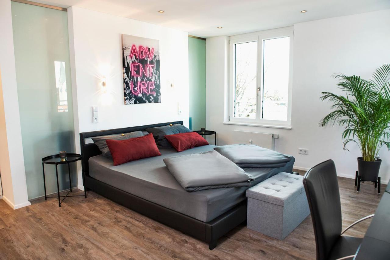 Luxus Suite Im Herzen Von Kempten***** +Parkplatz Esterno foto