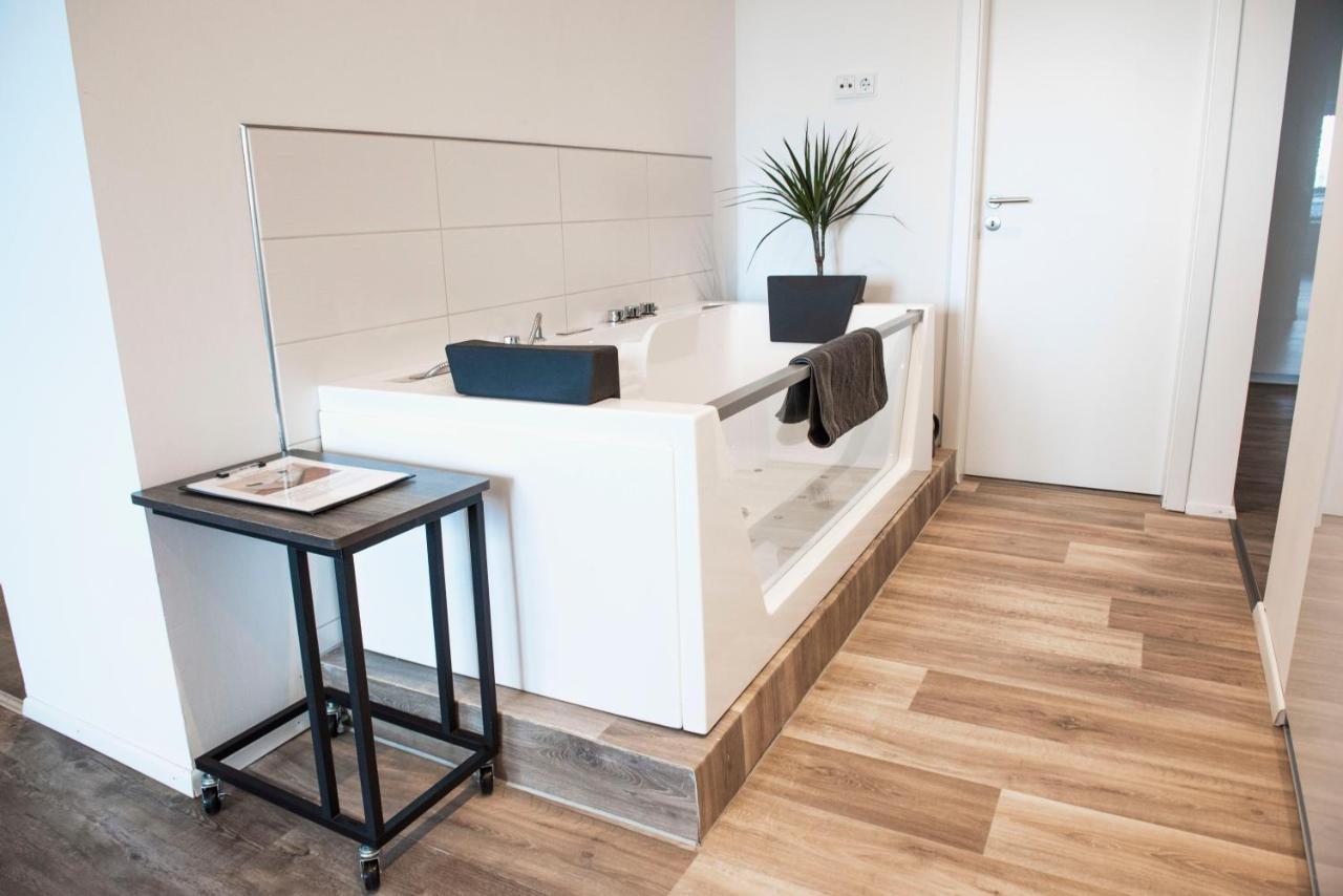 Luxus Suite Im Herzen Von Kempten***** +Parkplatz Esterno foto